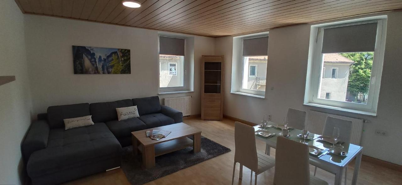 Ferienwohnung 2 Am Hofladen Hellendorf Bad Gottleuba-Berggiesshuebel Luaran gambar